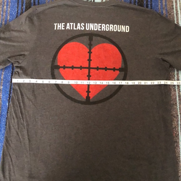 Tom Morello The Atlas Underground Album Promo Tee Shirt - Picture 11 of 12